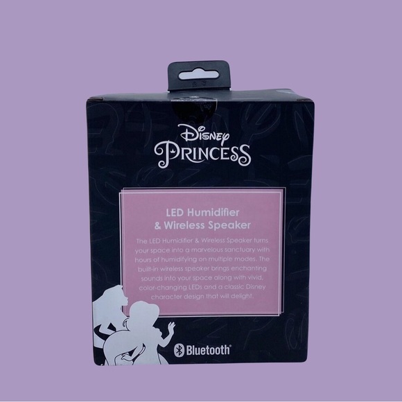 Disney Princess Bluetooth Color-Changing LED Pink Humidifier & Wireless Speaker - Picture 4 of 8